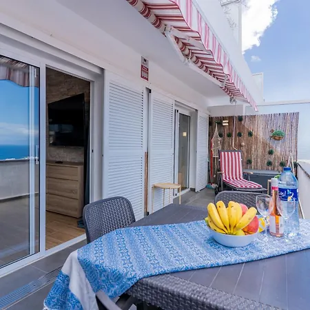 Lägenhet Luminoso Con Terraza, Vistas Al Mar Y Aire Acondicionado Costa Adeje (Tenerife)