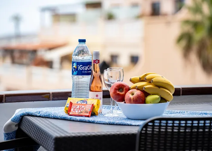 Apartment With Ocean Views & Pool In Colina Blanca, Costa Adeje (Tenerife)